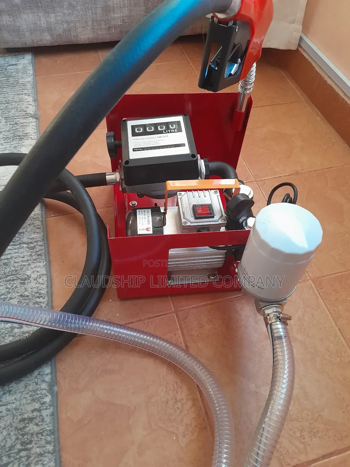 Electric Fuel Transfer Pump – 70lpm |12v/24v/ 220v | 550w