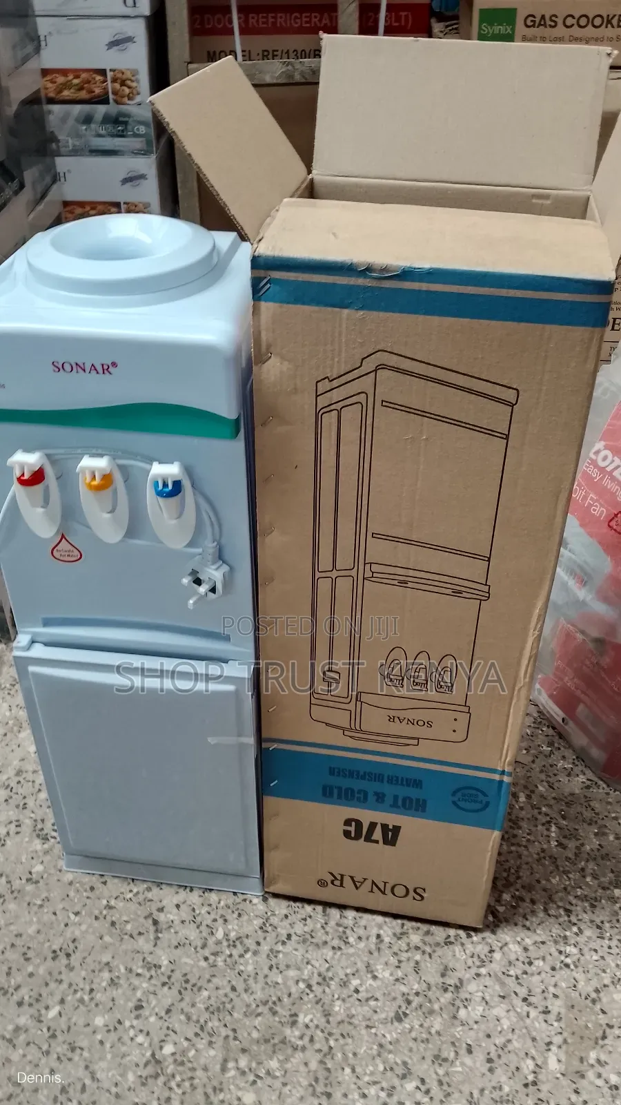 Sonar A7c 3taps Hot, Normal and Cold Water Dispenser