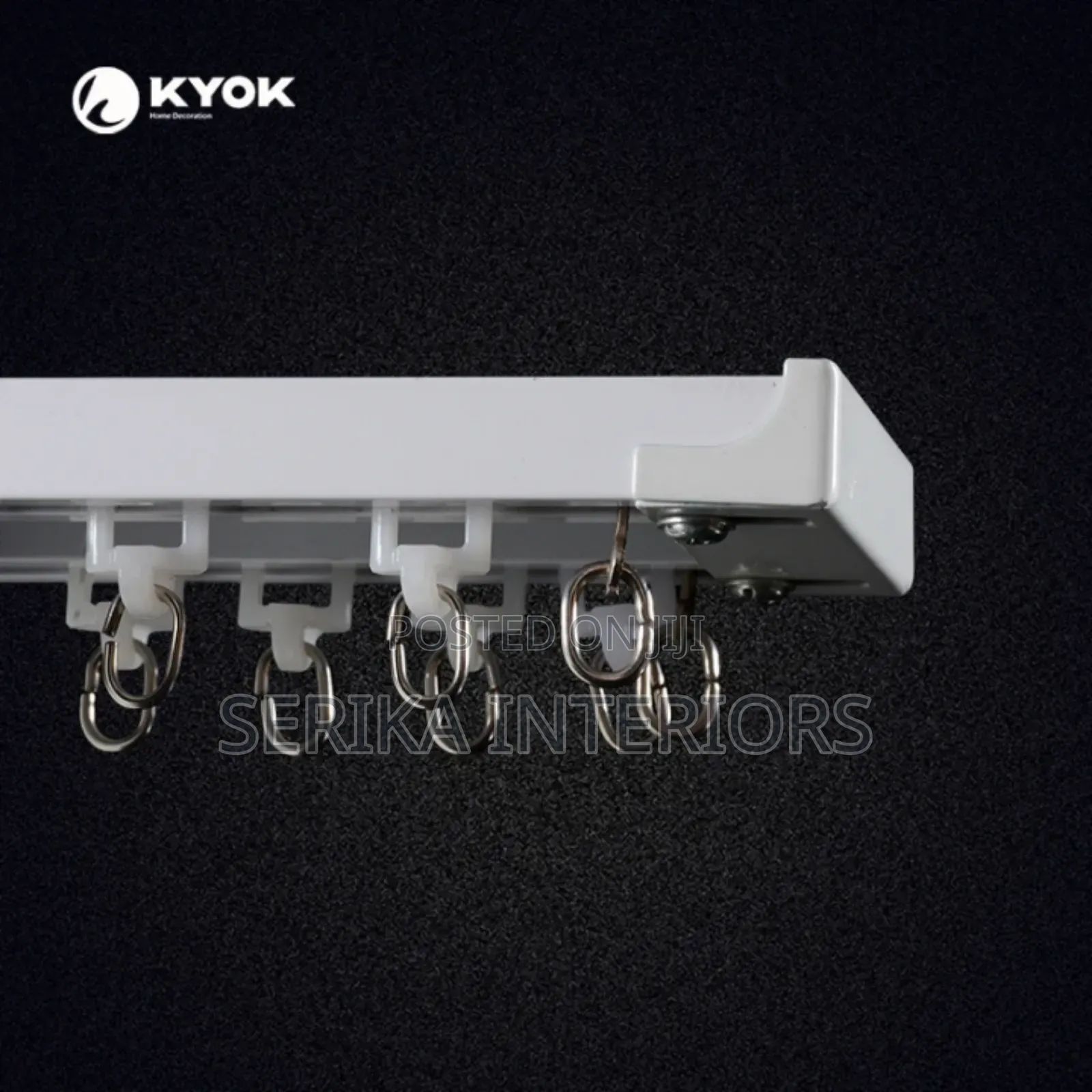 Aluminum Curtain Rails Curtain Rails Environmental Friendly Germs Free