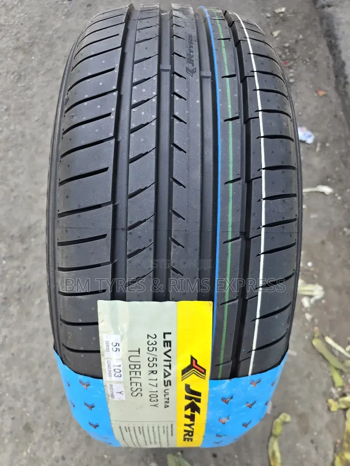 235 /55 R17 Jk Tyres (Levitas) India.