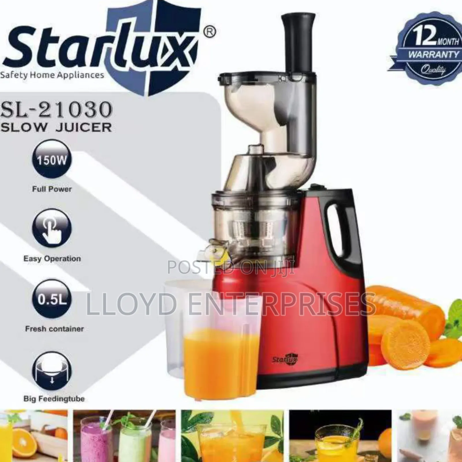 Powerful Slow Juicer