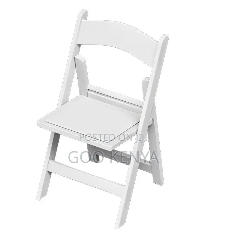 Home Chair;Premium White Resin Folding Chair –Ideal for Hotel Banquets
