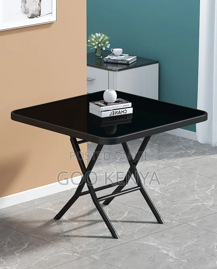 Home Table; Folding Outdoor Dining and Leisure Table for Patio/Garden