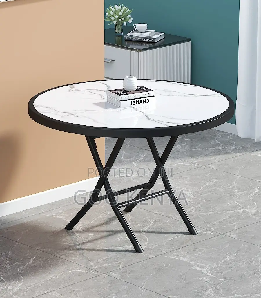 Home Table; Folding Outdoor Dining and Leisure Table for Patio/Garden
