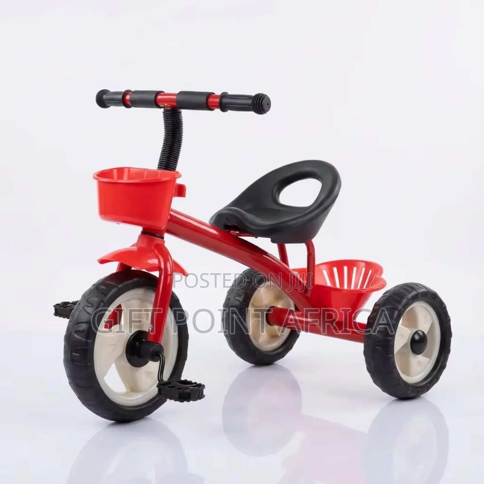 Strong Durable Tricycle With Basket  For Kids