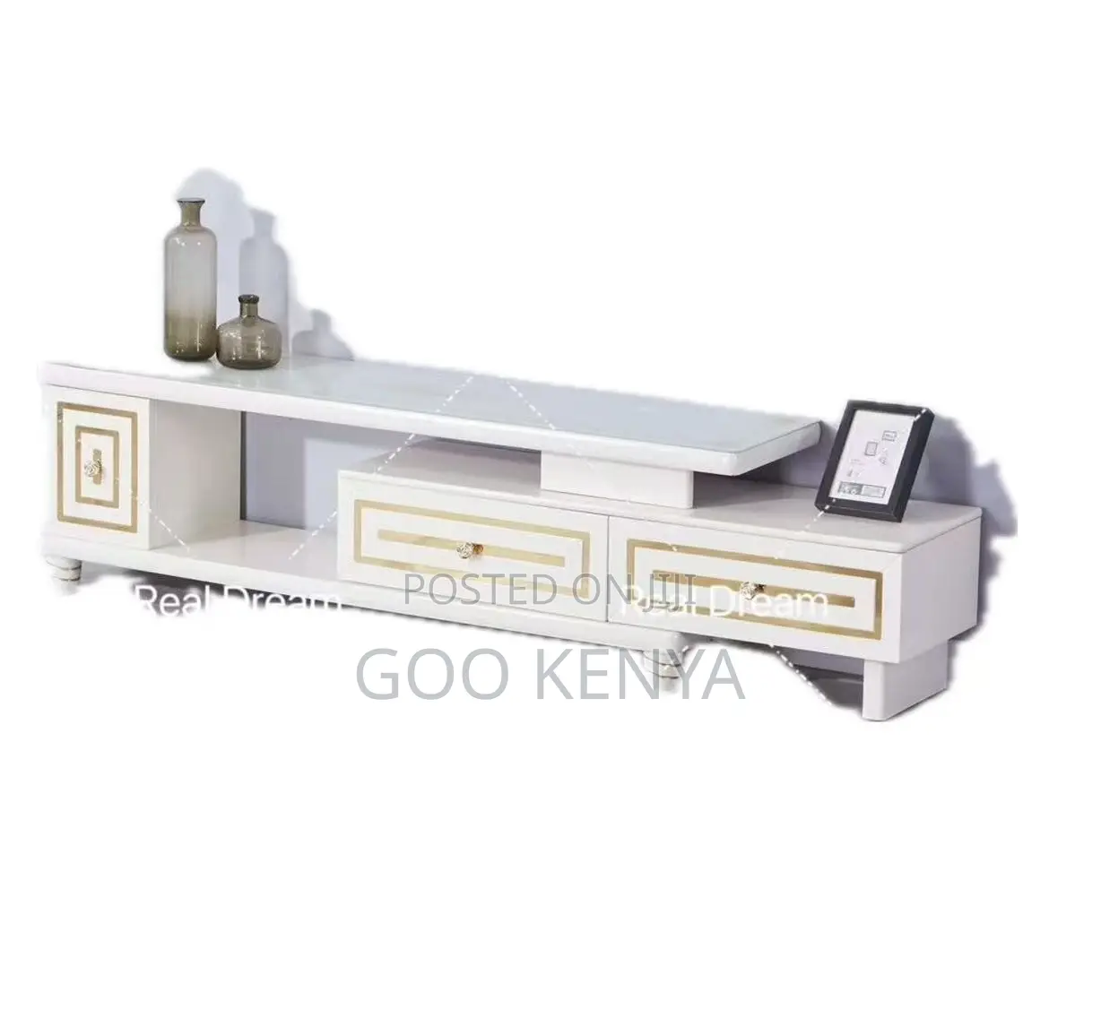 Home Tv Cabinet; Premium Wooden Living Room Tv Console – Modern Style
