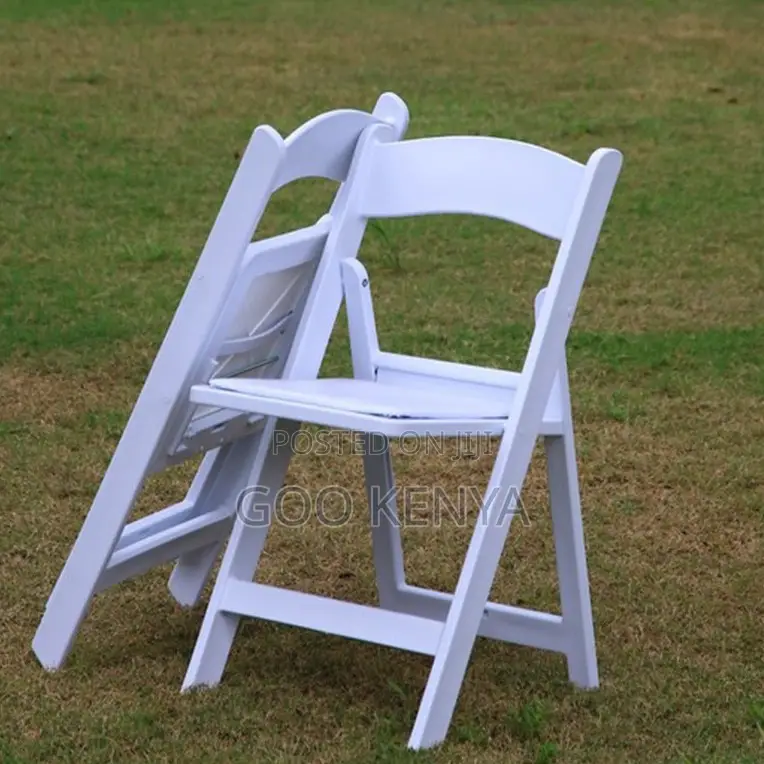 Home Chair;White Folding Chair for Banquet and Wedding Durable Plastic