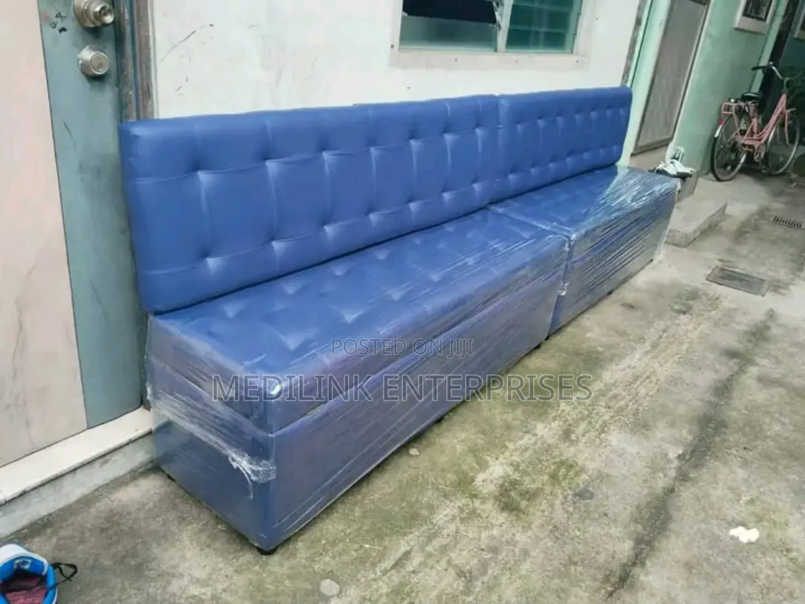 Upholstered Restaurant and Club 6ft Benches With Backrest