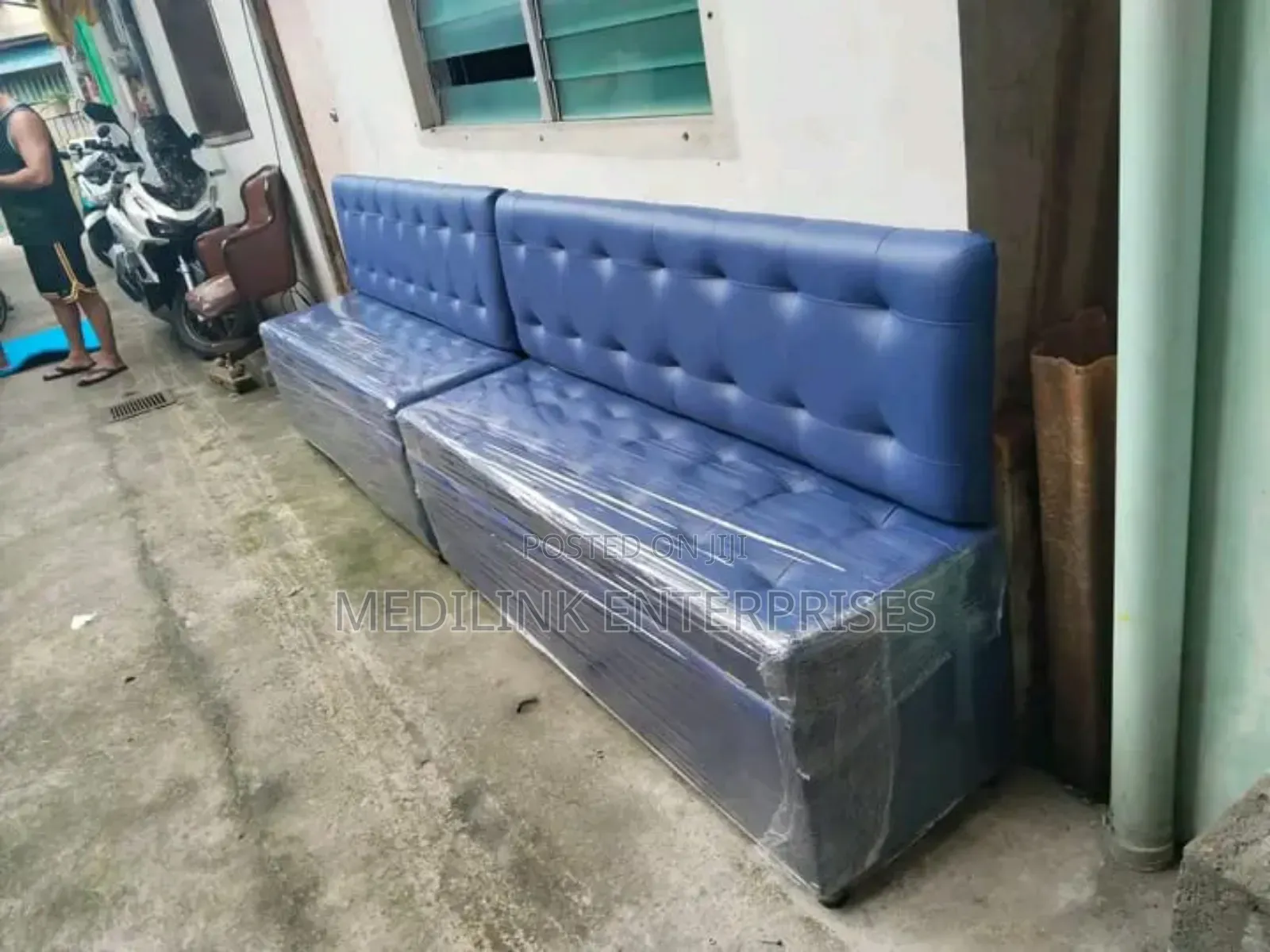 Upholstered Restaurant and Club 6ft Benches With Backrest