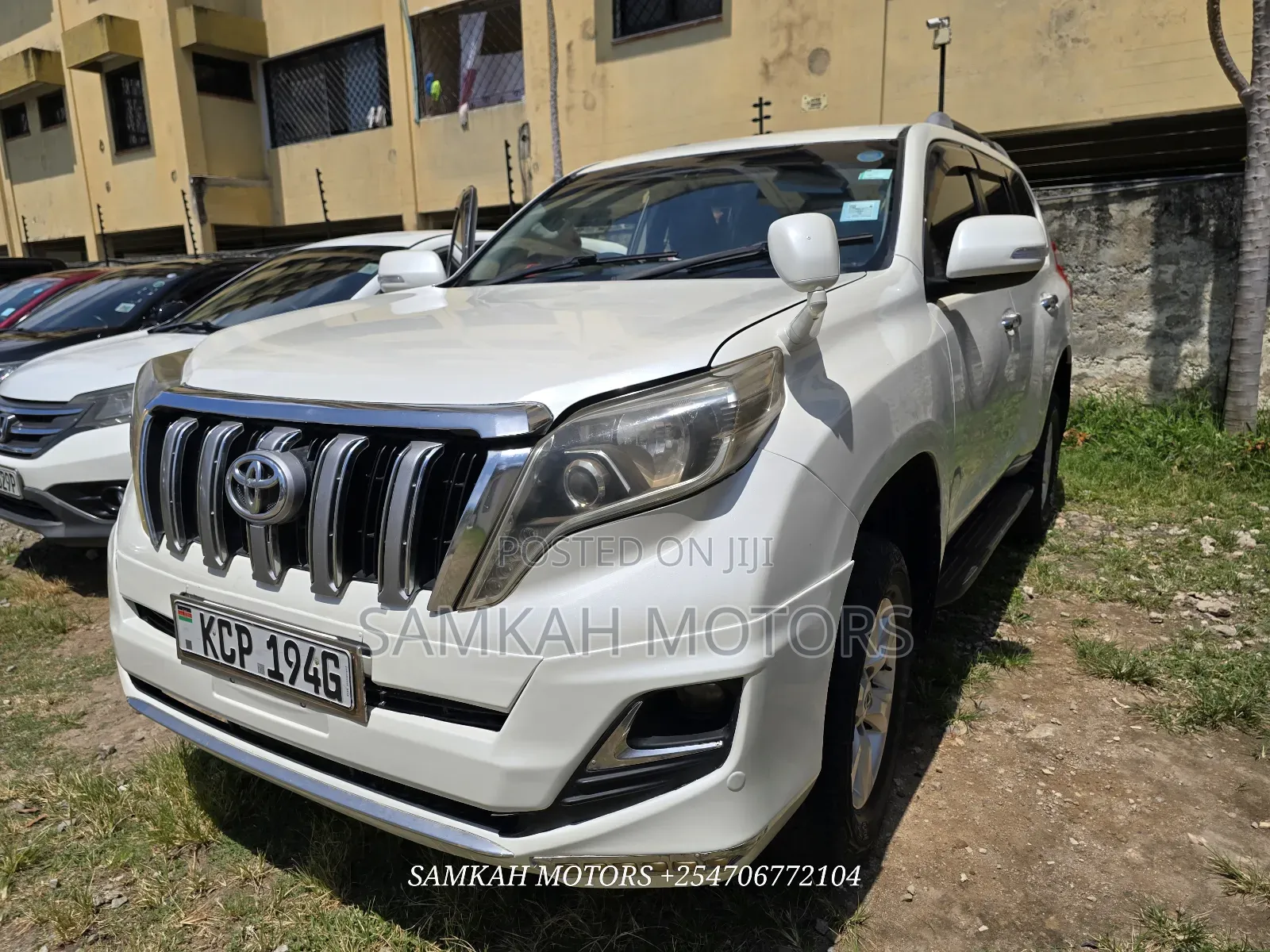 Toyota Land Cruiser Prado 2014 White