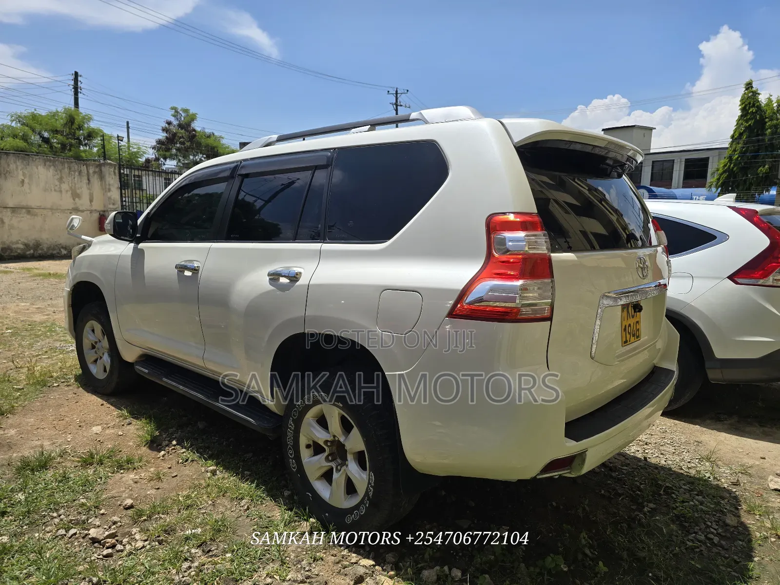 Toyota Land Cruiser Prado 2014 White