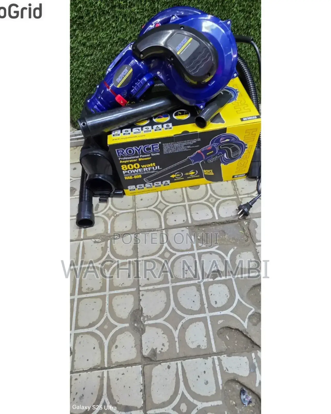 Durable Royce 800w Blower for Home Workshop”