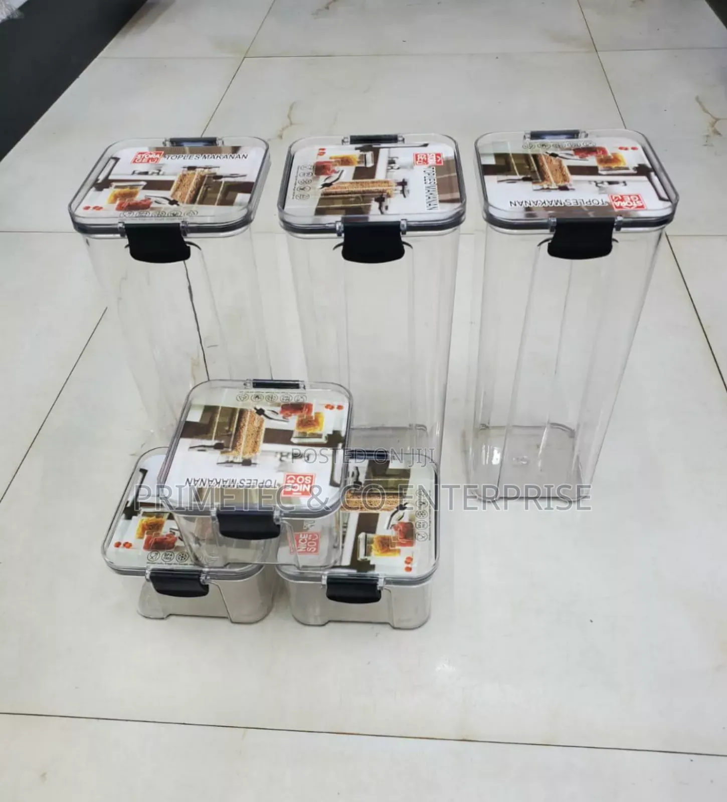 Acrylic Storage Containers