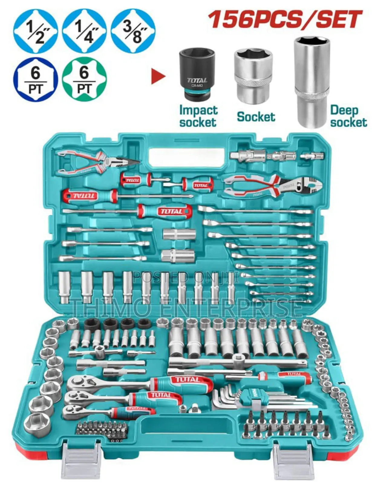 156 PCS Tool Set