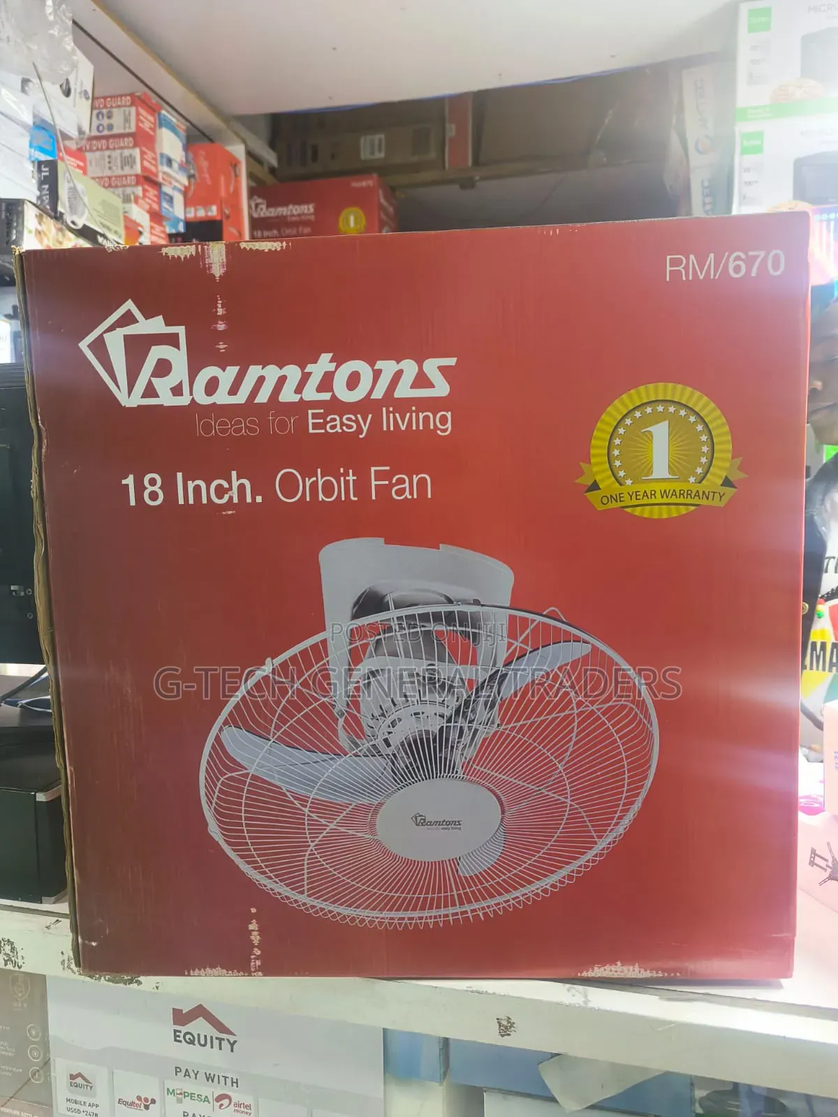 Ramtons 18-inch Orbit Fan (Model Rm/670)