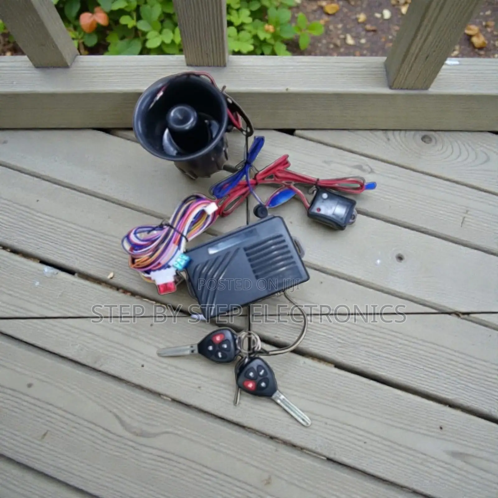 Reliable Advanced Anti-Theft Vehicle Car Alarm Kit With Dual Flip Keys