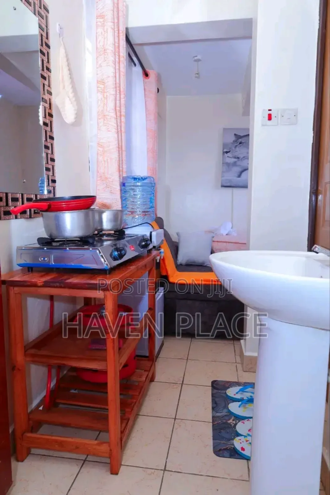 Studio Thika Town-Section9 Newly Fully Furnished Studio Air