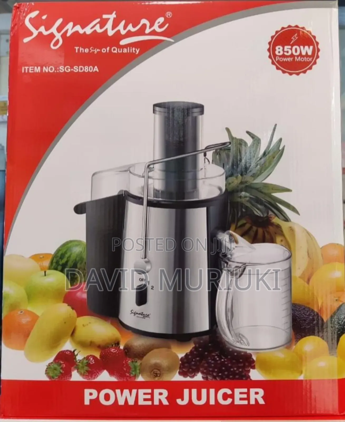 Signature Power Juicer 850w