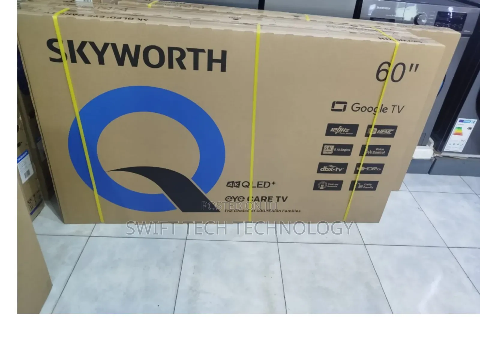 Skyworth 60 Inches Qled Goggle Television