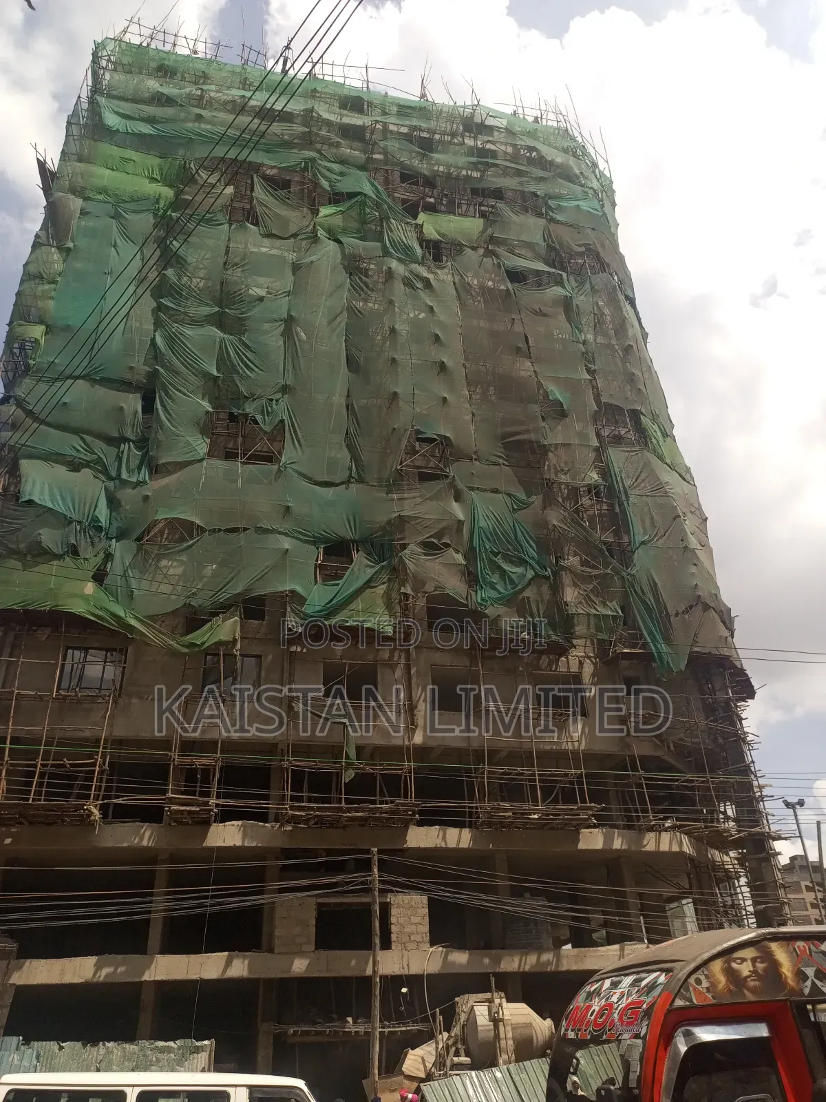 Construction Nets 3 M By 50m Long Dark Green