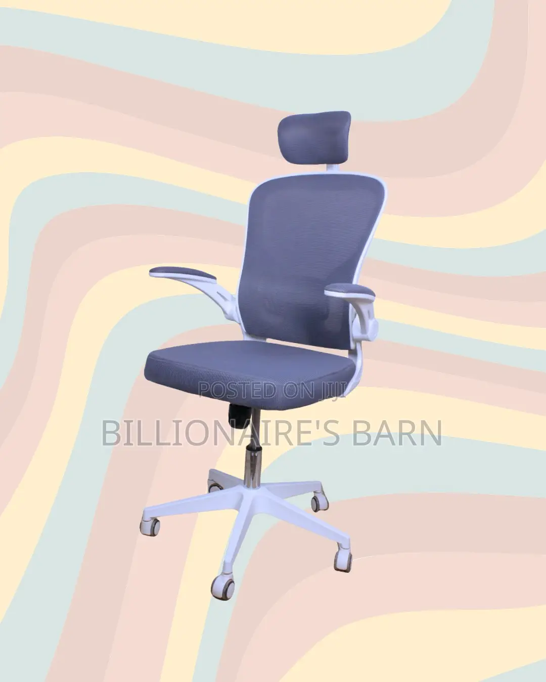 Pro Chair Ergonomic — Office White | Perfect for Home Office