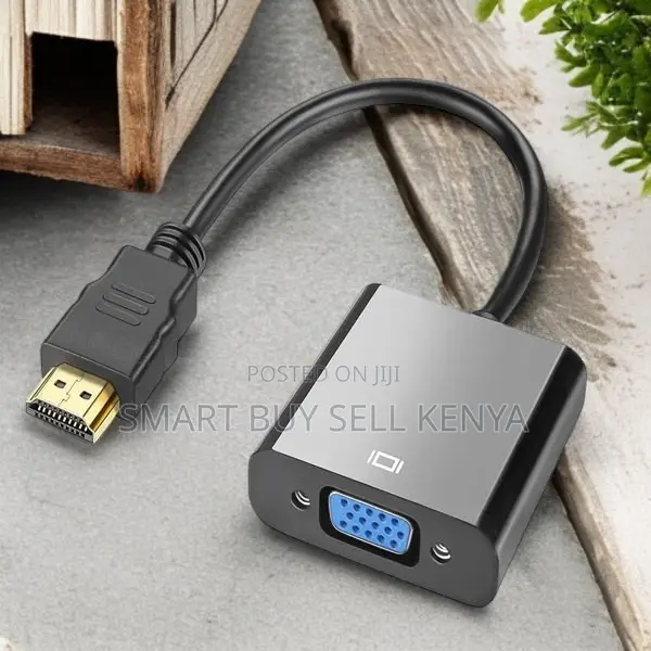 Hdmi to Vga Adapter for Laptop Desktop Pc Monitor Display