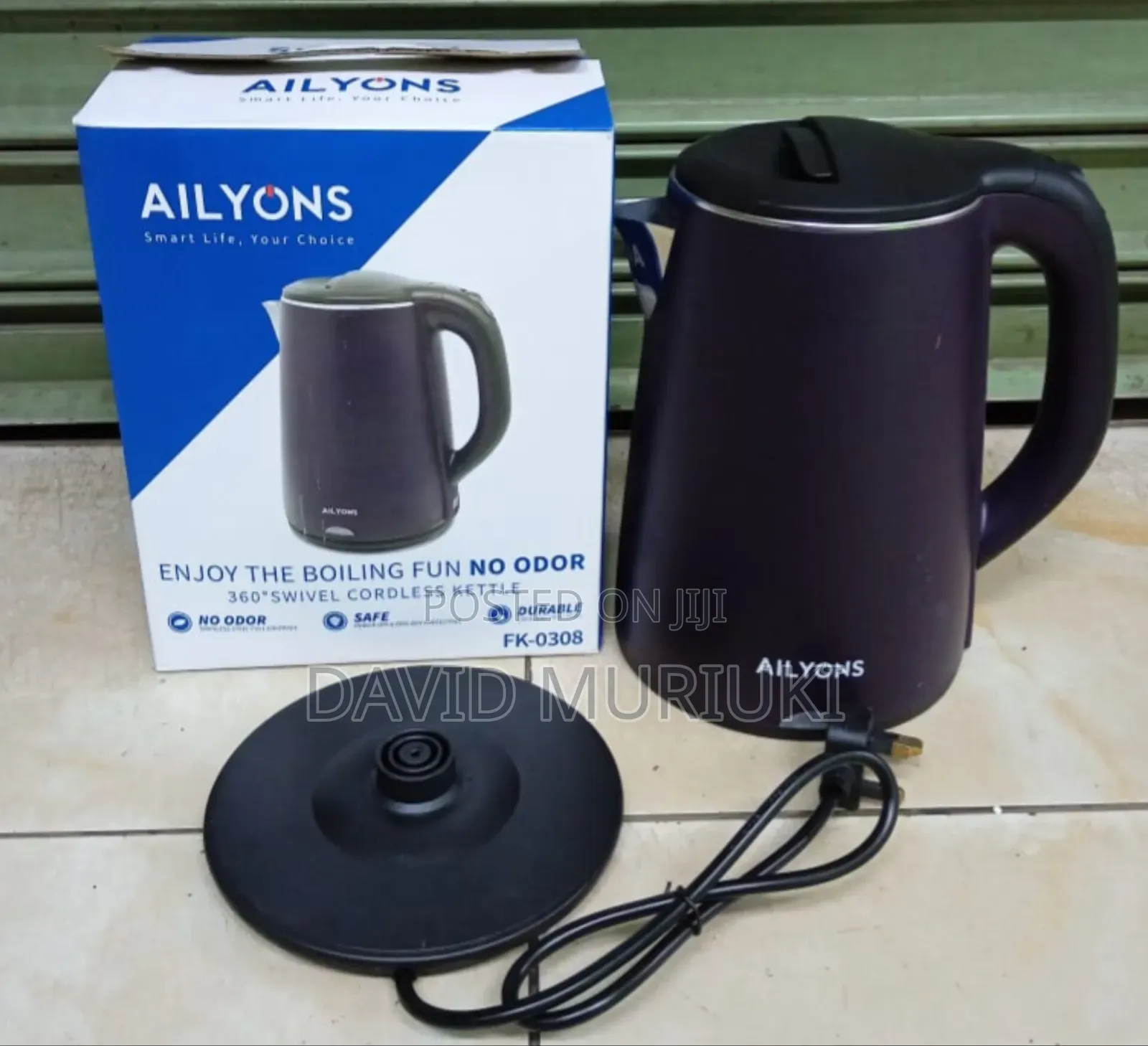 Ailyons 2.2 LTR Cordless Kettle Fk0308