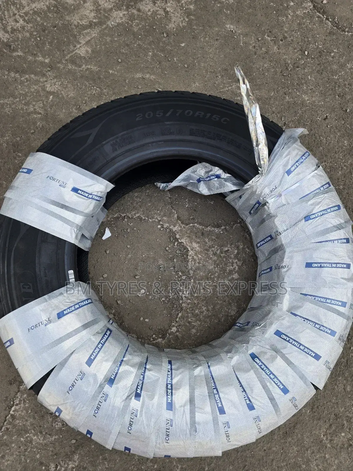 205 /70 R15 Fortune Tyres (Commercial) Thailand.