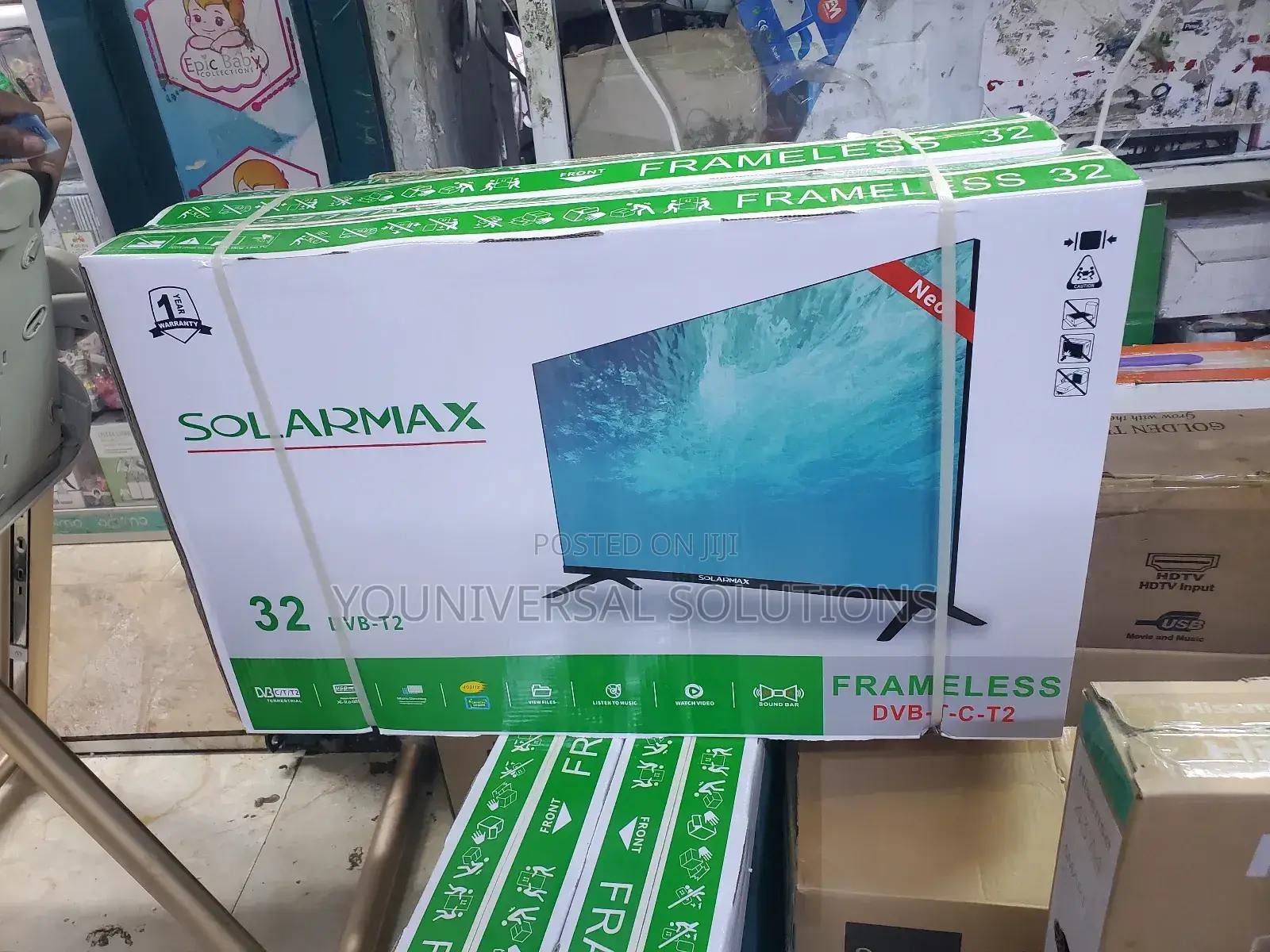 Solarmax Digital 32inches Frameless