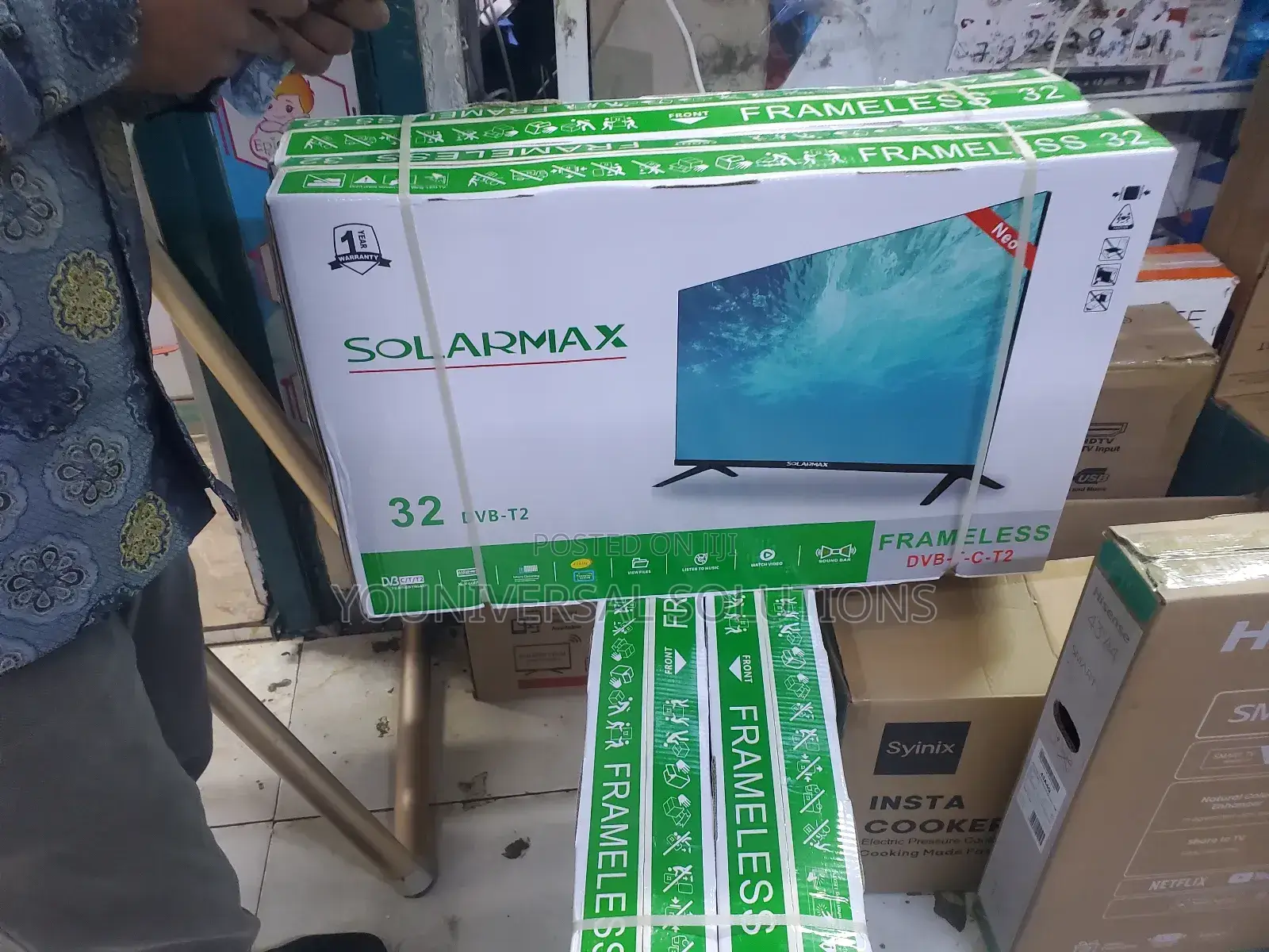 Solarmax Digital 32inches Frameless