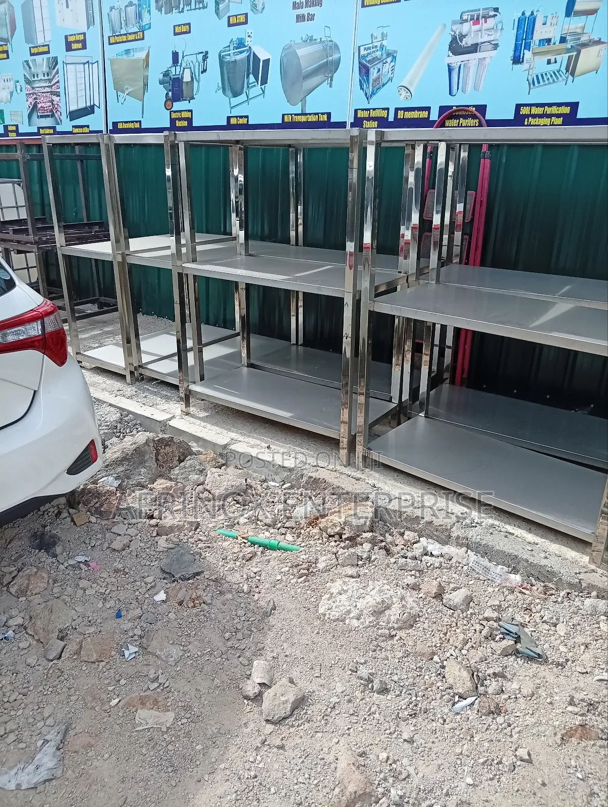 Professional Kitchen Racks
Professionally Fabricated