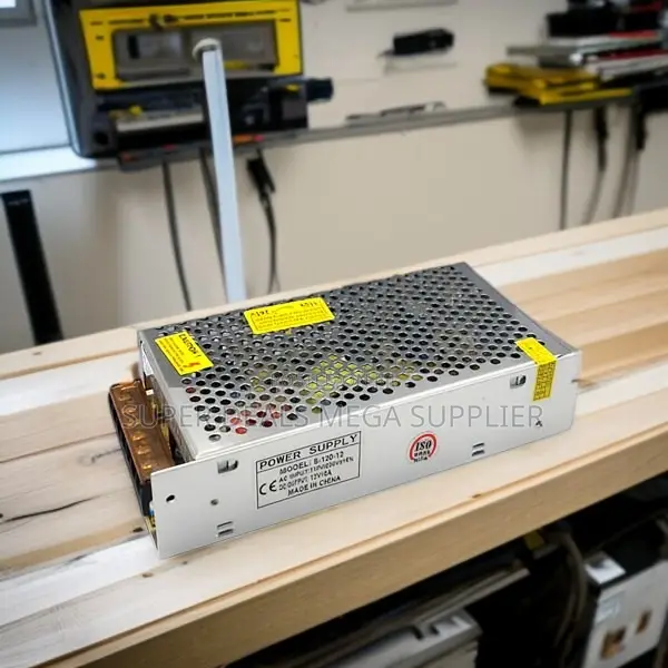 12v 10a CCTV Power Supply Unit Open With Led Indicator Protection