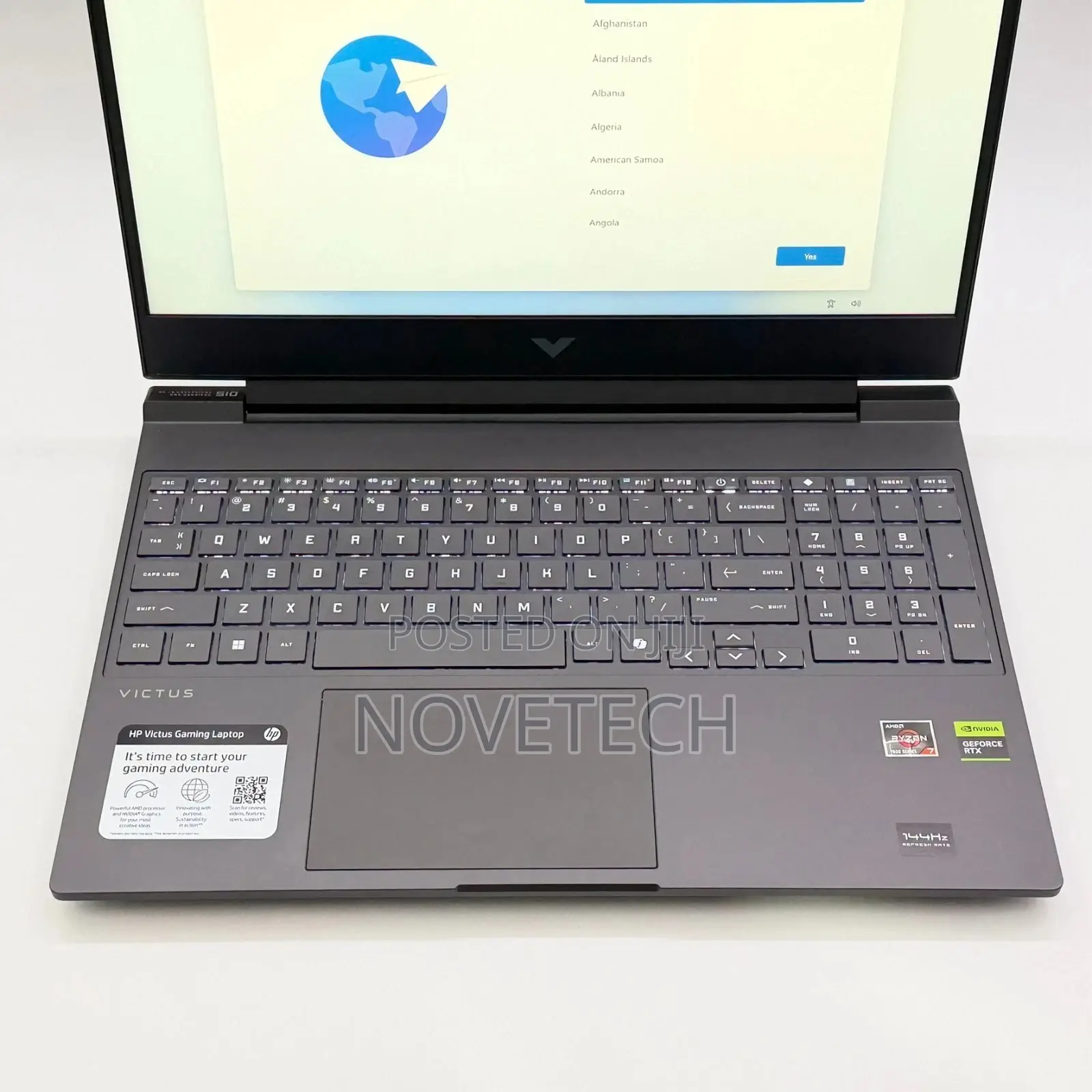 New Laptop HP Victus 15 16GB Intel Core I7 SSD 512GB