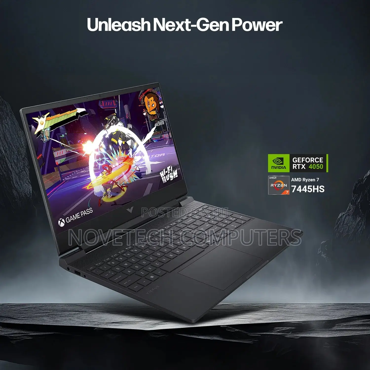 New Laptop HP Victus 15 16GB AMD Ryzen 7 SSD 512GB