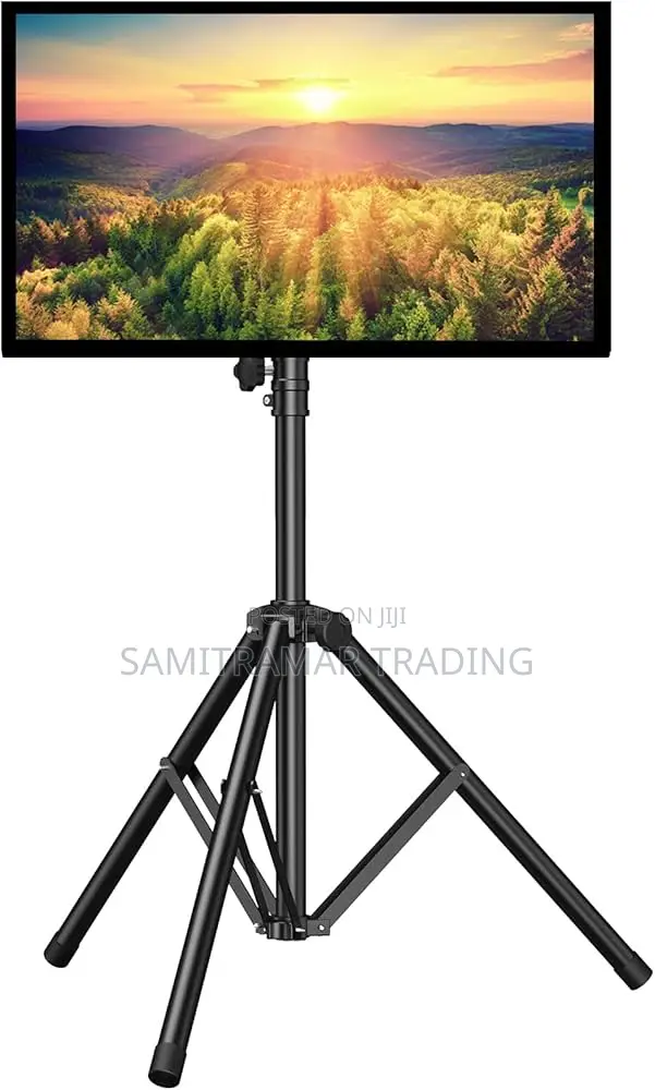 Tripod TV Stand for Out Door/Indoor/Boardroom Presentations (24"-65")