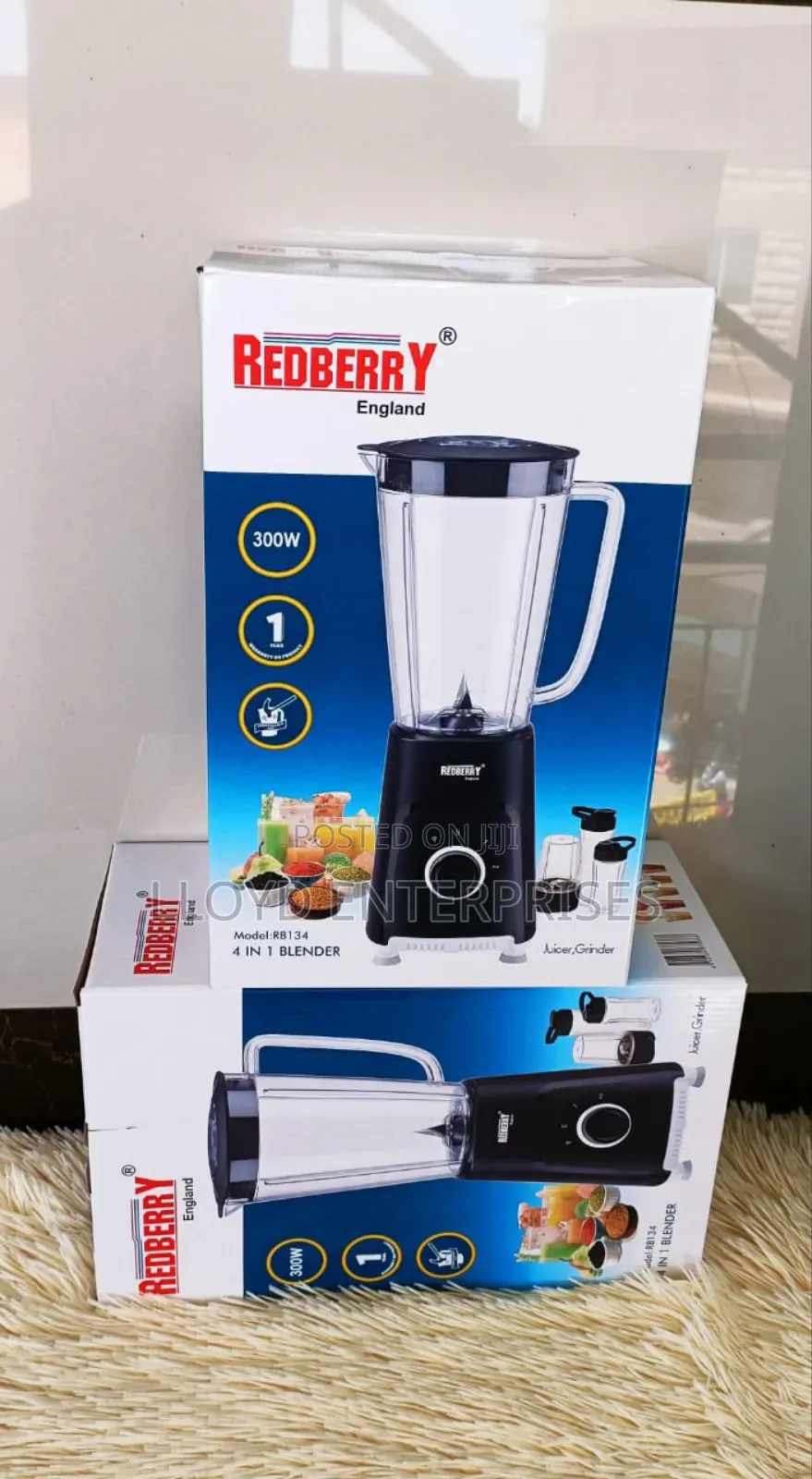 1litre Jug Redberry Bender