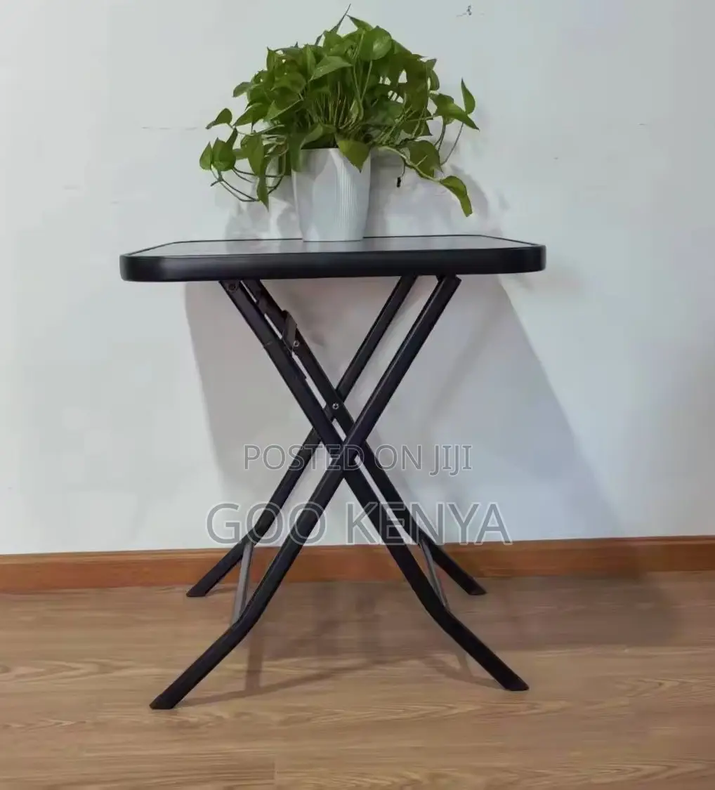 Home Table; Square Weather-Resistant Outdoor Glass Coffee Table