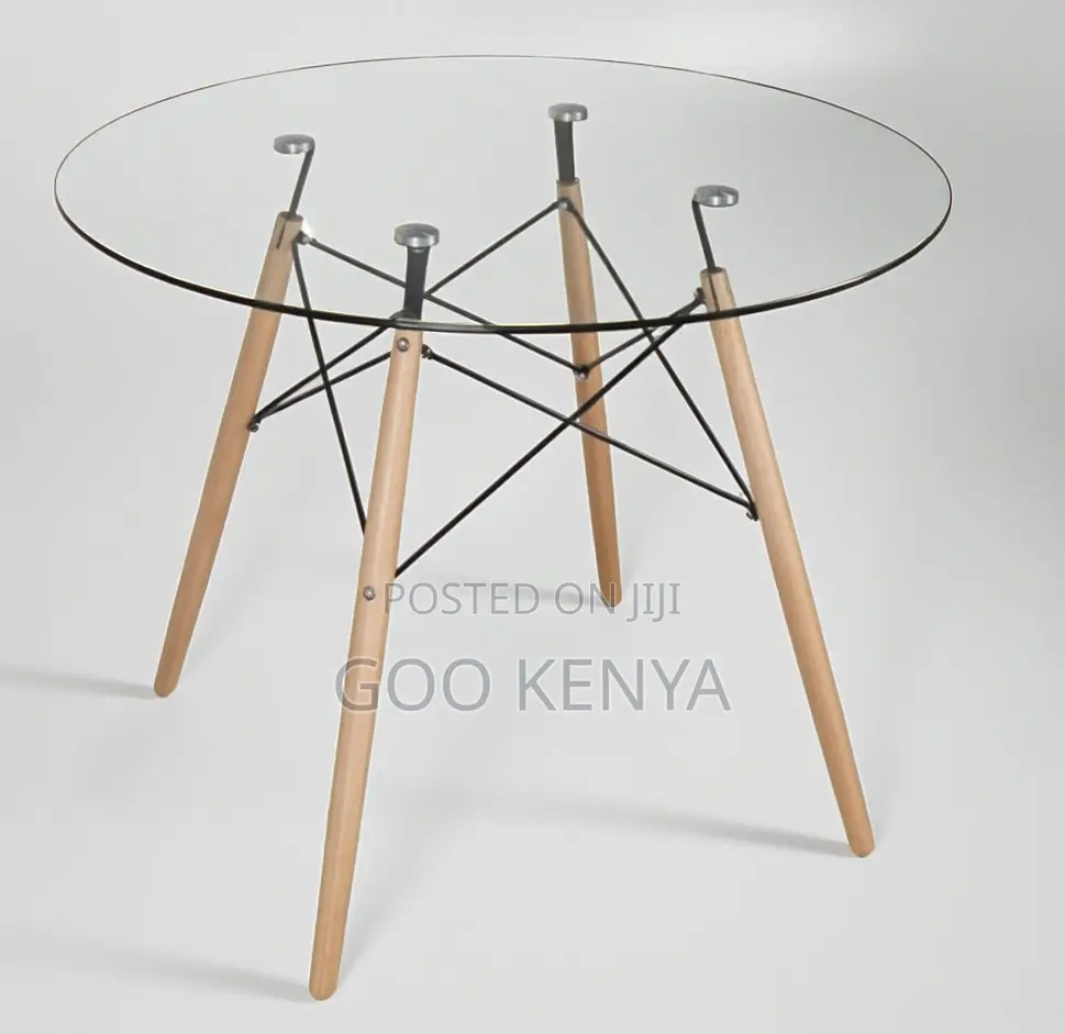 Home Table;Modern Flat-Pattern Glass Dining Table for Hotels and Homes