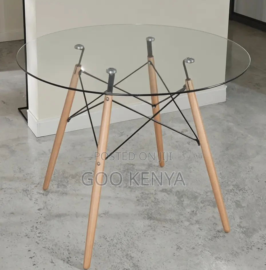 Home Table;Modern Flat-Pattern Glass Dining Table for Hotels and Homes