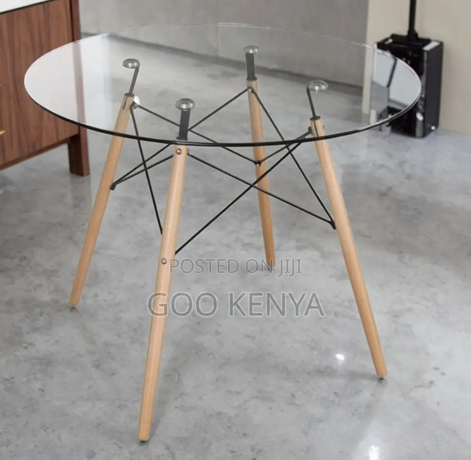 Home Table;Modern Flat-Pattern Glass Dining Table for Hotels and Homes