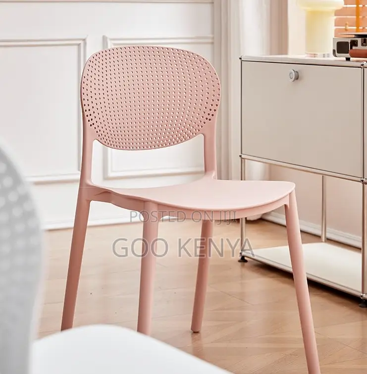 Home Chair; Lightweight Plastic Stackable Chair for Home Restaurant
