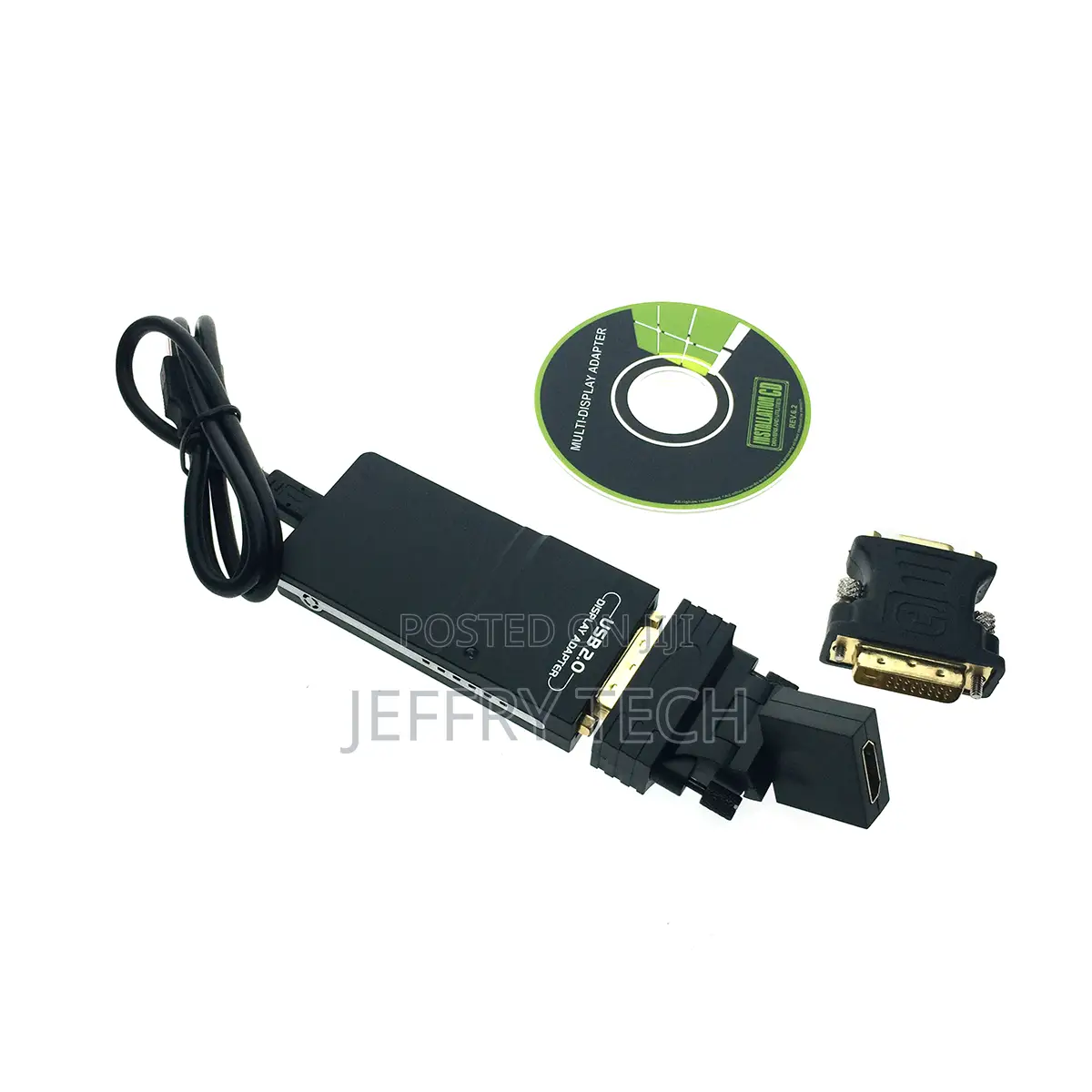 Video Converter Usb 2.0 to Vga/Hdmi/Dvi, Full Hd 1080p, H000usb Espat