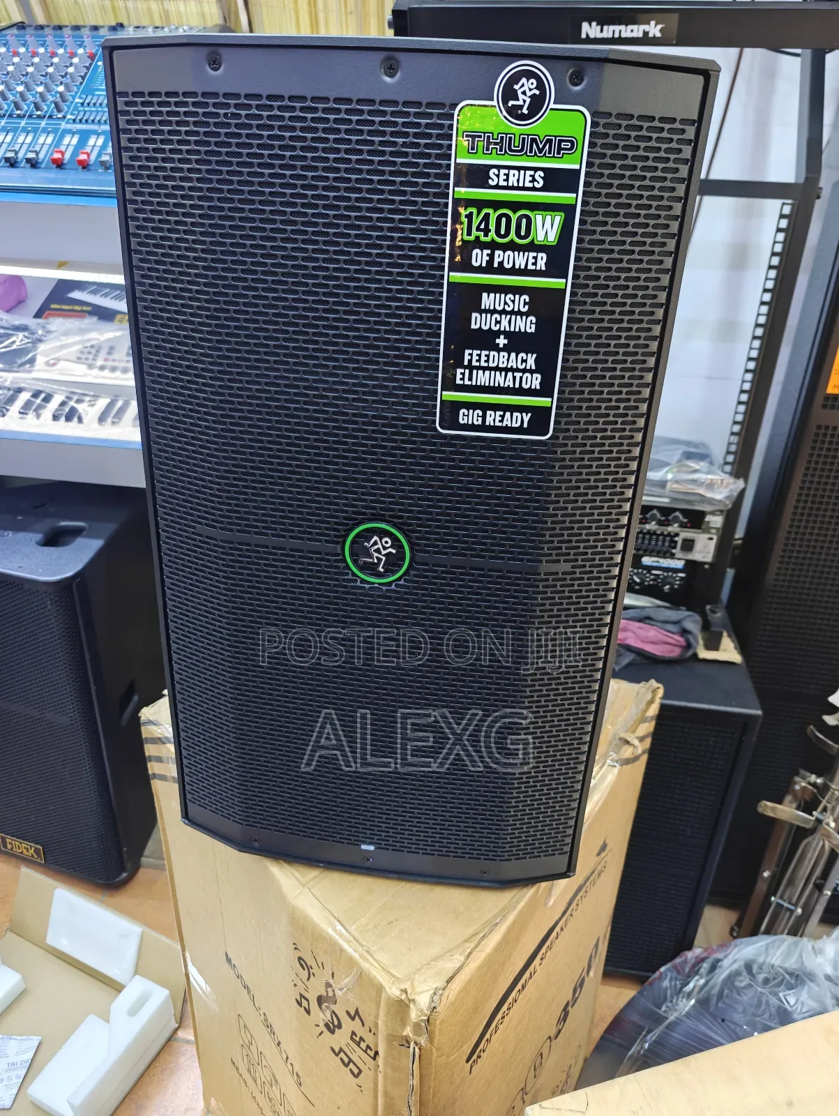 Mackie 212 Active Speakers