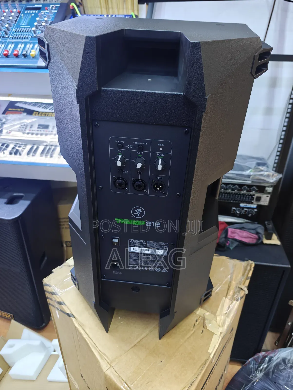 Mackie 212 Active Speakers