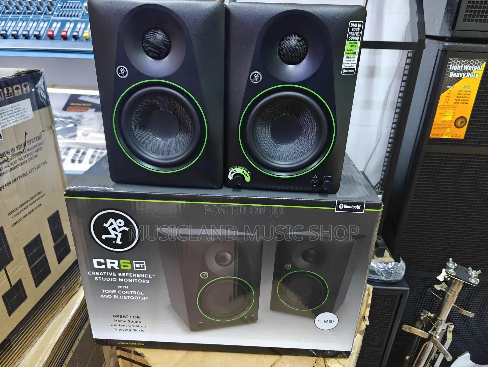 Mackie Cr5bt 5.25" Studio Monitors