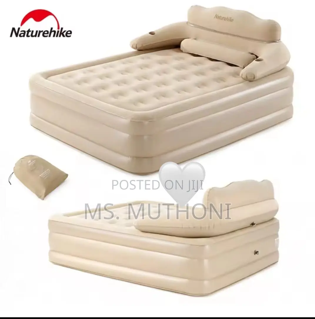 150*230*48cm ) and Inflatable Bed With Backrest