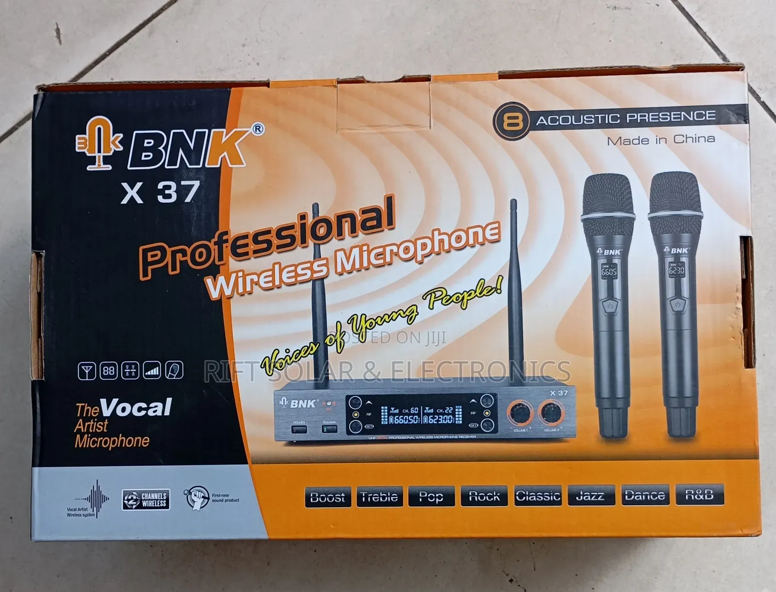 BNK X35 Proffesional Wireless Microphone Dual.
