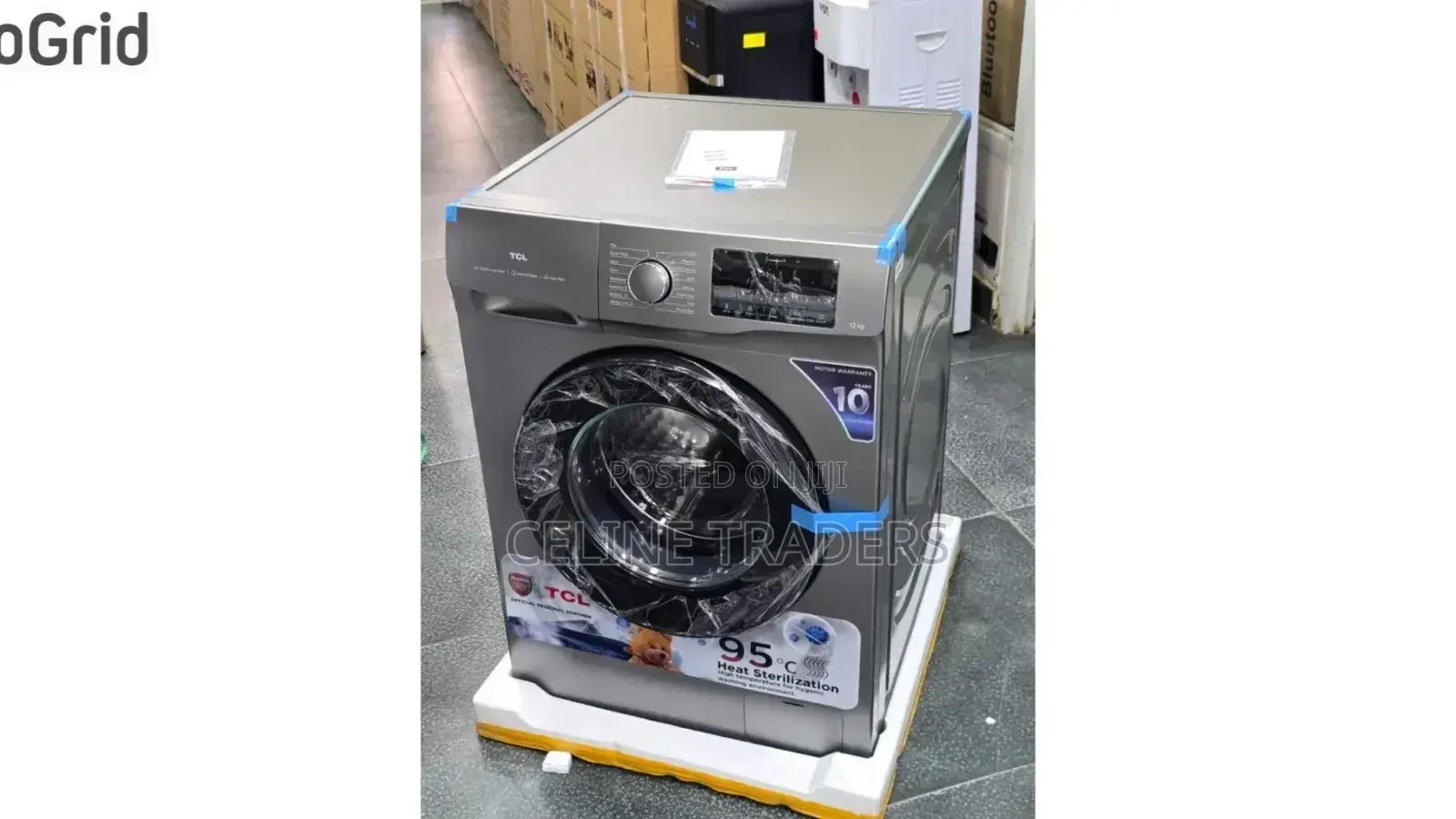 10 Washer and 7kg Dryer TCL Washing Machine