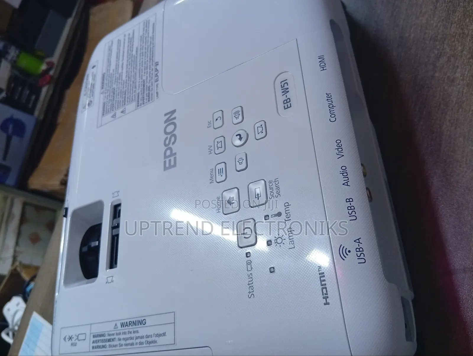 Epson Eb-W51 Projector – Clear, Bright Cost-Effective