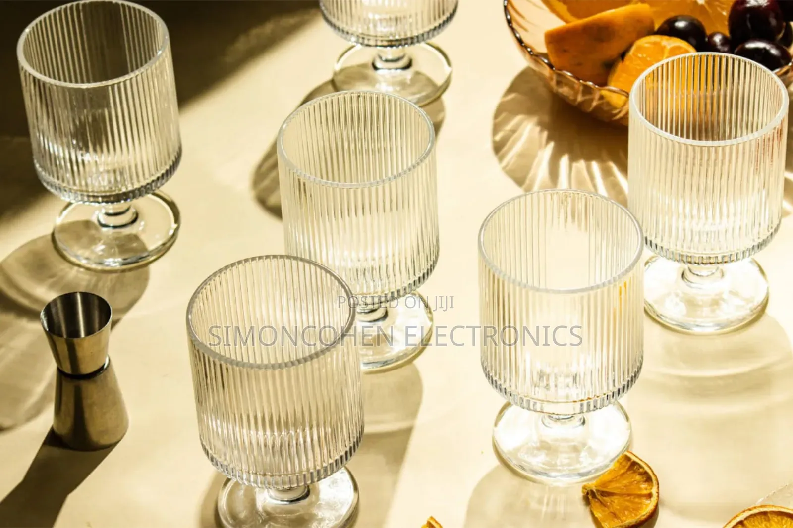 Multifunctional Cup 6pc Set Of 180ml Glasses